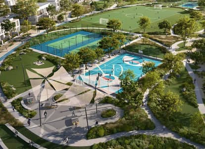 4 Bedroom Townhouse for Sale in The Valley by Emaar, Dubai - Pool & Park Facing | Single Row | Great Location 4 Bedroom Townhouse for Sale in The Valley by Emaar, Dubai - Pool & Park Facing | Single Row | Great Location