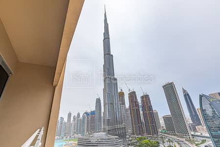 Studio for Rent in Downtown Dubai, Dubai - Rare! Burj Khalifa View Furnished Studio