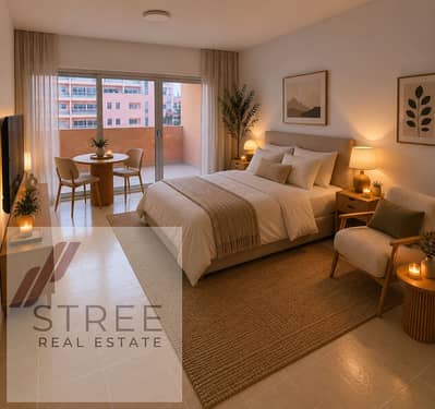Studio for Rent in Discovery Gardens, Dubai - DG - Studio (Living space). png