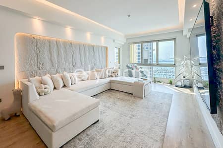3 Bedroom Flat for Rent in Palm Jumeirah, Dubai - Furnished | Renovated | High Floor Living 3 Bedroom Flat for Rent in Palm Jumeirah, Dubai - Furnished | Renovated | High Floor Living