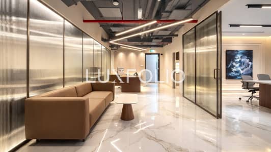 Office for Rent in Business Bay, Dubai - High Floor | Luxury Fit out | Vacant Office for Rent in Business Bay, Dubai - High Floor | Luxury Fit out | Vacant