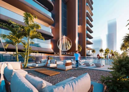 2 Bedroom Apartment for Sale in Al Khan, Sharjah - V3 Pool copyEDITED. jpg 2 Bedroom Apartment for Sale in Al Khan, Sharjah - V3 Pool copyEDITED. jpg