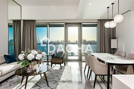 2 Bedroom Flat for Rent in Dubai Creek Harbour, Dubai - Furnished | Unique Layout | Full Burj Khalifa View 2 Bedroom Flat for Rent in Dubai Creek Harbour, Dubai - Furnished | Unique Layout | Full Burj Khalifa View