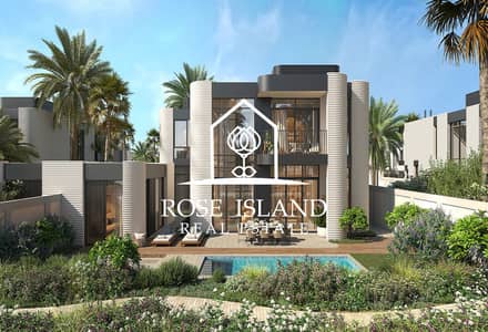 4 Bedroom Villa for Sale in Yas Island, Abu Dhabi - Yas Riva Ext_Villa_5B Inland Back. jpg 4 Bedroom Villa for Sale in Yas Island, Abu Dhabi - Yas Riva Ext_Villa_5B Inland Back. jpg