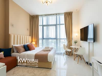 Studio for Rent in DAMAC Hills, Dubai - Community View | High Floor | Fully Furnished Studio for Rent in DAMAC Hills, Dubai - Community View | High Floor | Fully Furnished