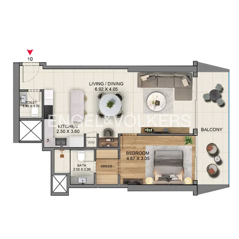 1YR Post Handover Payment Plan | Branded Residence - Image 10