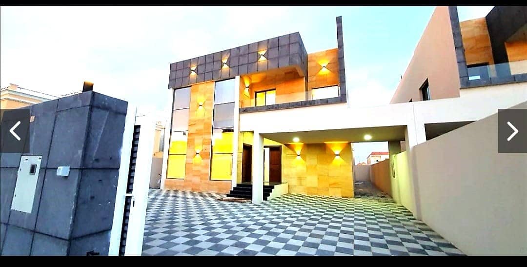 Villa for sale, modern design, super deluxe finishing