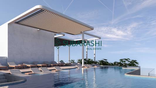 1 Bedroom Flat for Sale in Jumeirah Village Circle (JVC), Dubai - TETR1S_Sky Pool. jpg 1 Bedroom Flat for Sale in Jumeirah Village Circle (JVC), Dubai - TETR1S_Sky Pool. jpg