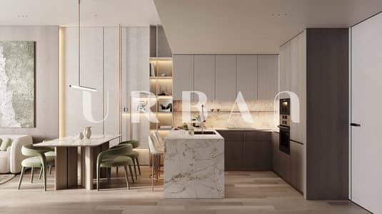 فلیٹ 1 غرفة نوم للبيع في مجمع دبي لاند ريزيدنس (DLRC)، دبي - Imitiaz_Developments_Living_Kitchen_04_18.07_16. jpg