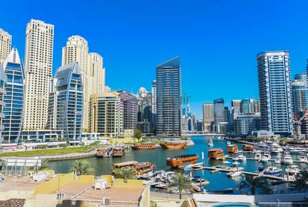 Studio for Sale in Dubai Marina, Dubai - Full Marina View / Rented Studio / DEC Tower Studio for Sale in Dubai Marina, Dubai - Full Marina View / Rented Studio / DEC Tower