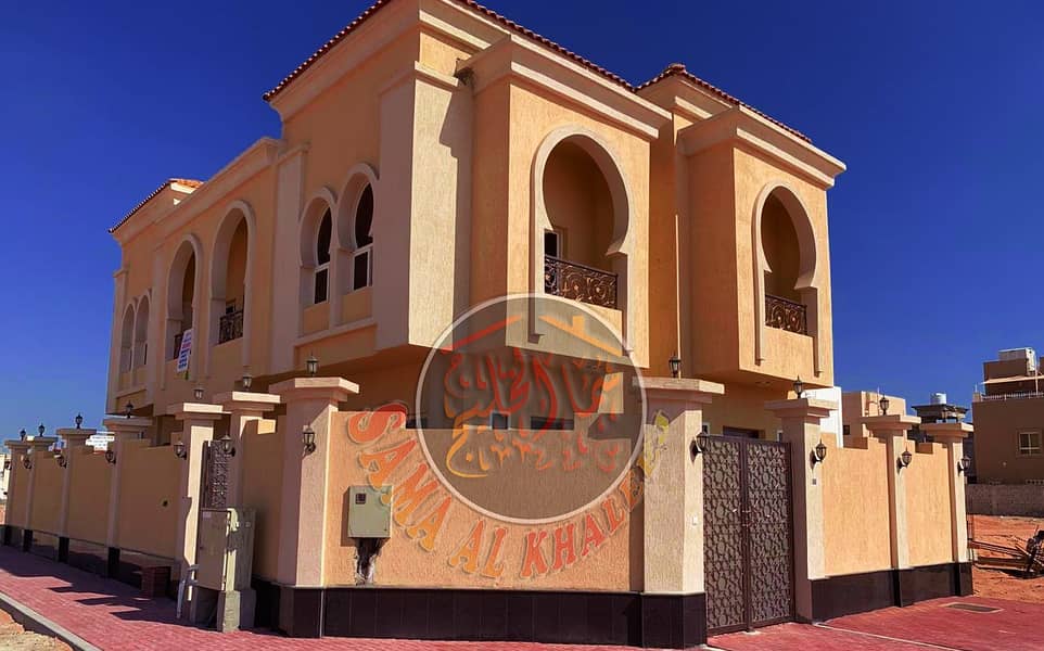 Fantastic villa for sale at an ideal price in Ajman-finishing-freehold