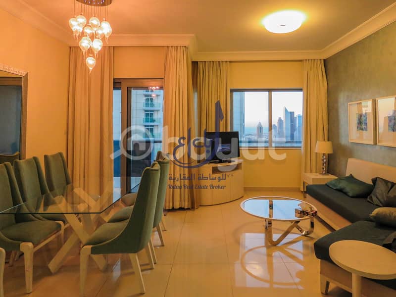 15 Fully furnished with Panoramic view apartment