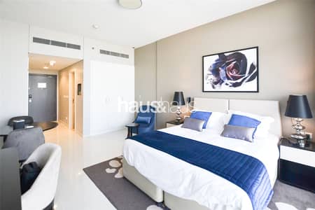 Studio for Rent in DAMAC Hills, Dubai - Golf View | Well-Kept | Big Layout | Bright