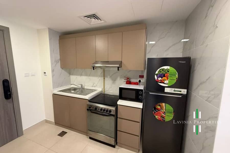 12 CHEQUES | BRAND NEW | FULLY FURNISHED STUDIO - Image 10