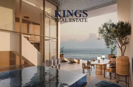 3 Slaapkamers Appartement te Koop in Al Marjan Island, Ras Al Khaimah - DUPLEX LIVING BALCONY. png