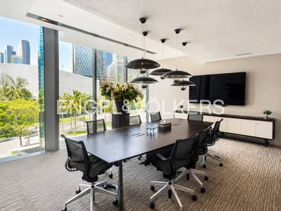 Office for Rent in DIFC, Dubai - Burj Khalifa View | Furnished | Grade A