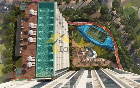 2 Camere Appartamento in vendita a Arjan, Dubai - LANDSCAPE-POOL-DECK. jpg