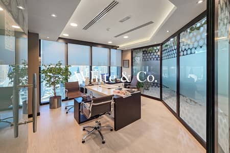 Office for Rent in Jumeirah Lake Towers (JLT), Dubai - Fully Fitted Office| 6 Parking | Secure