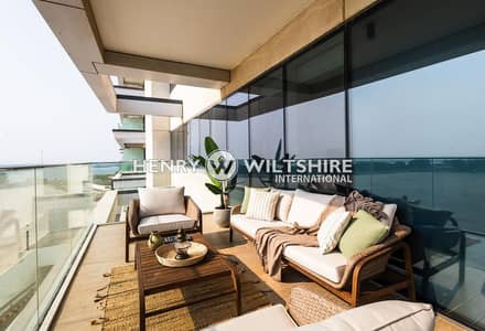 2 Bedroom Flat for Rent in Yas Island, Abu Dhabi - Fully furnished unit. Partial golf and sea view 2 Bedroom Flat for Rent in Yas Island, Abu Dhabi - Fully furnished unit. Partial golf and sea view