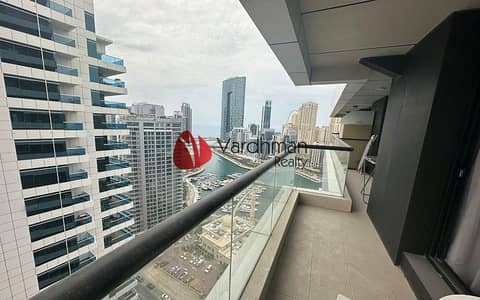 1 Bedroom Flat for Rent in Dubai Marina, Dubai - ELEGANT 1 BR | FULLY FURNISHED | MARINA VIEW