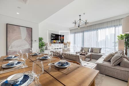 3 Bedroom Apartment for Rent in Za'abeel, Dubai - Burj Khalifa View | Fully Furnished | Low Price