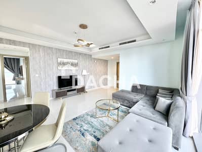 2 Bedroom Apartment for Rent in Business Bay, Dubai - Seaview | Hight Floor | Furnished | Corner unit 2 Bedroom Apartment for Rent in Business Bay, Dubai - Seaview | Hight Floor | Furnished | Corner unit