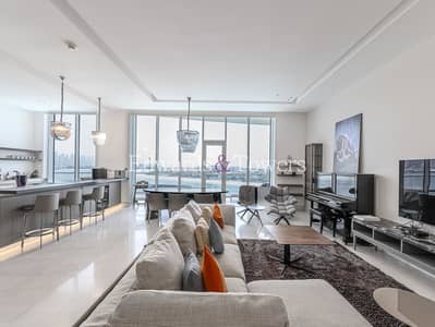 3 Bedroom Apartment for Rent in Palm Jumeirah, Dubai - Upgraded 3BR+M | Full Sea View | Furnished