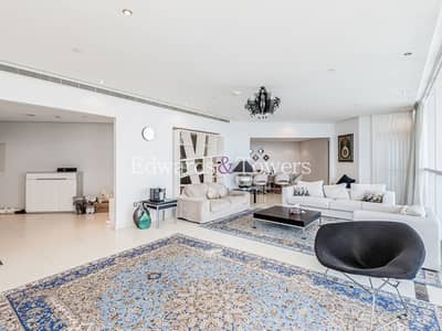 3 Bedroom Flat for Rent in Dubai Marina, Dubai - Furnished | Larger Layout With Sea View | AC inc
