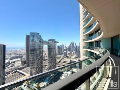 2 Bedroom Flat for Rent in Downtown Dubai, Dubai - Vacant | High Floor | Large Layout
