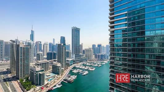 1 Bedroom Apartment for Rent in Dubai Marina, Dubai - Marina View | Fully Furnished | Higher Floor 1 Bedroom Apartment for Rent in Dubai Marina, Dubai - Marina View | Fully Furnished | Higher Floor