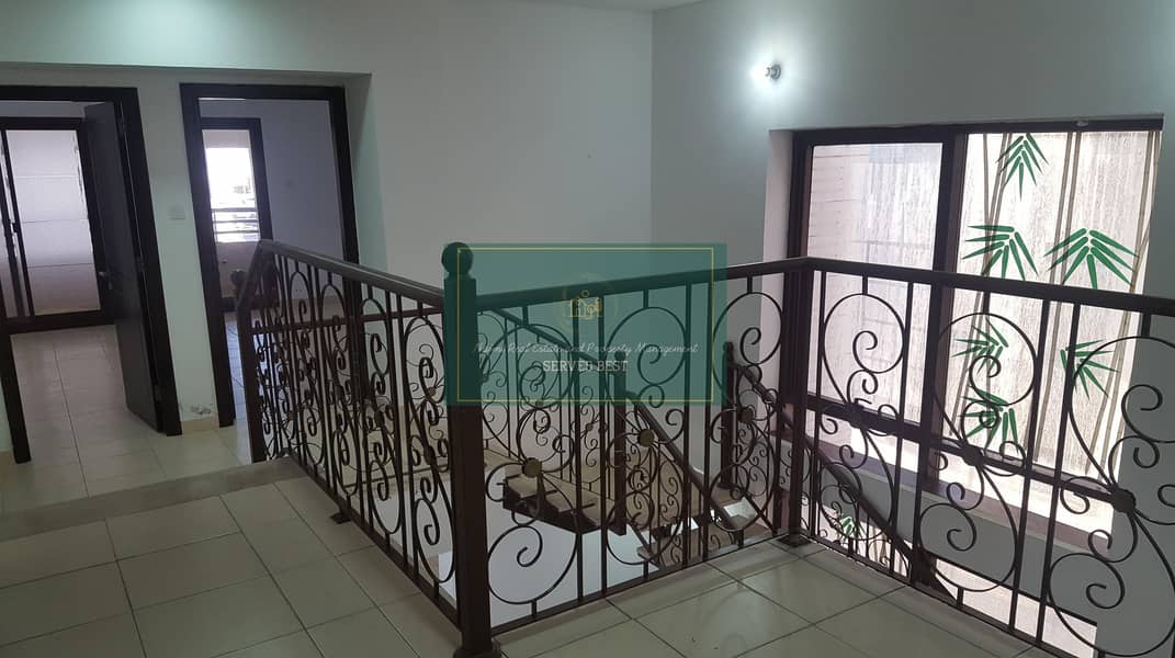 12 1 month free 3 Bed duplex +maids-room+laundry with parking