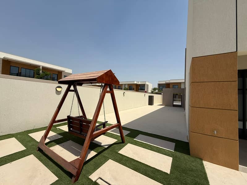 A modern corner villa located within the upscale Azha compound in the Al Amrah area of Ajman, offering a comfortable and family-friendly lifestyle w - Image 26