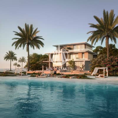 6 Bedroom Villa for Sale in Ajmal Makan City - Sharjah Waterfront, Sharjah - CAM06-LARGE VILLA LAGOON-FRONT. png