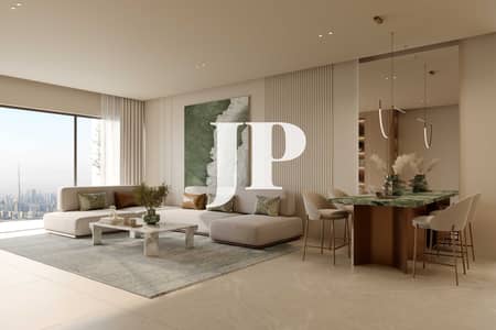 1 Bedroom Flat for Sale in Arjan, Dubai - living room - 02. jpg