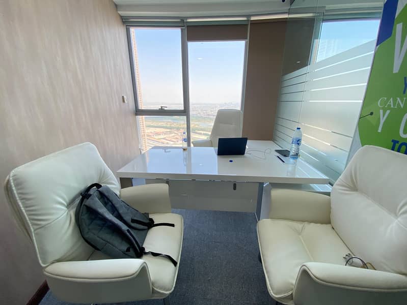 Furnished High Floor Office | 835 Sqft | Near Metro | Vacant Furnished High Floor Office | 835 Sqft | Near Metro | Vacant