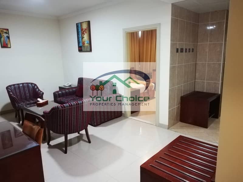 Fully Furnished 1 Bedroom | Free Water & Electricity for only 5