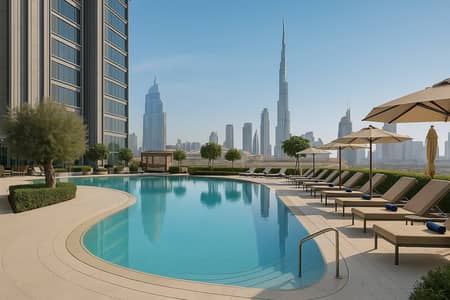 2 Bedroom Hotel Apartment for Rent in Downtown Dubai, Dubai - 1201. jpeg 2 Bedroom Hotel Apartment for Rent in Downtown Dubai, Dubai - 1201. jpeg