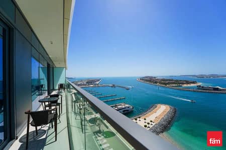 2 Slaapkamers Appartement te Huur in Dubai Harbour, Dubai - Appartement in Dubai Harbour，Emaar Beachfront，Beach Vista，Beach Vista 1, 2 slaapkamers, 230000 AED - 15478488