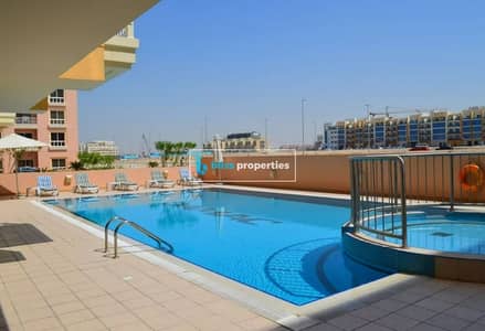 استوديو  للبيع في قرية جميرا الدائرية، دبي - Pool in Emirates Garden II Maple 2. png