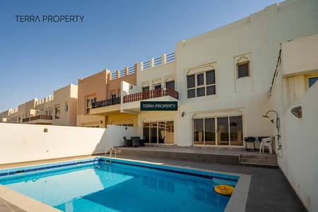 3 Bedroom Townhouse for Rent in Al Hamra Village, Ras Al Khaimah - Luxury Renovated 3BR TH | Private Pool