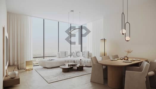 2 habitaciones Apartamento para en Venta en Dubai South, Dubai - Living room G+35 5K low res. jpg 2 habitaciones Apartamento para en Venta en Dubai South, Dubai - Living room G+35 5K low res. jpg