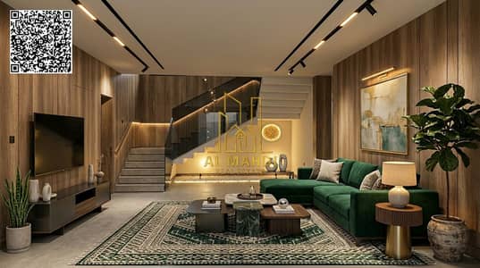 6 Bedroom Villa for Sale in Al Bahia, Ajman - Enhance_living_room_with_modern_202606041028. jpeg