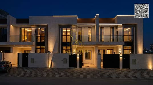 فیلا 4 غرف نوم للبيع في الياسمين، عجمان - Luxury_villa_nighttime_scene_202605290330. jpeg فیلا 4 غرف نوم للبيع في الياسمين، عجمان - Luxury_villa_nighttime_scene_202605290330. jpeg