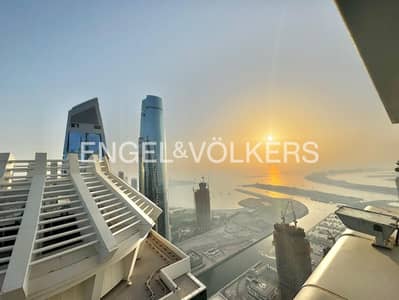 2 Bedroom Apartment for Rent in Dubai Marina, Dubai - Sea View | Fully Upgraded | Extra Room 2 Bedroom Apartment for Rent in Dubai Marina, Dubai - Sea View | Fully Upgraded | Extra Room