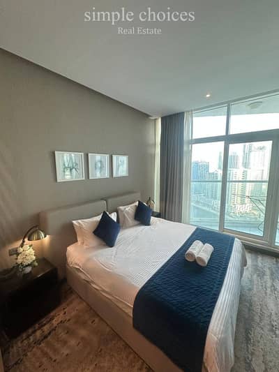 Studio for Rent in Business Bay, Dubai - Spacious Furnished Studio | High Floor | Canal View Studio for Rent in Business Bay, Dubai - Spacious Furnished Studio | High Floor | Canal View