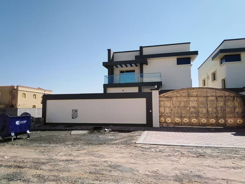 Owns a villa in Ajman, with bank financing