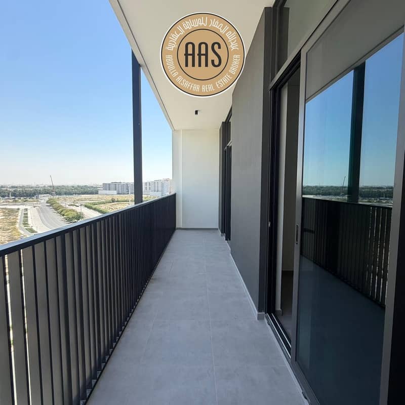 Brand New building !! 1-Bedroom + open view balcony With all amenities gym pool cover car parking . . . - Image 1