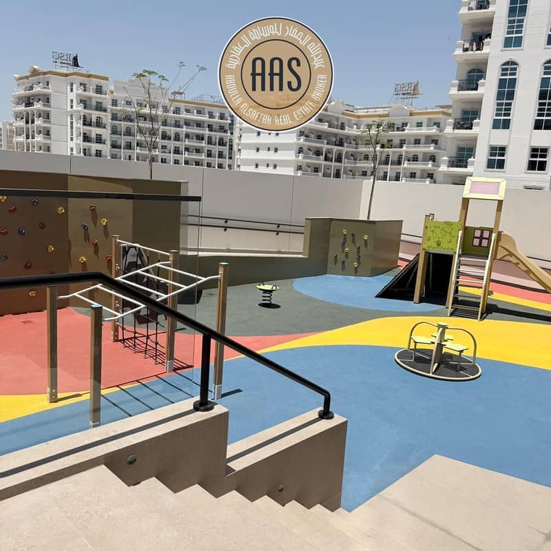 Brand New building !! 1-Bedroom + open view balcony With all amenities gym pool cover car parking . . . - Image 12