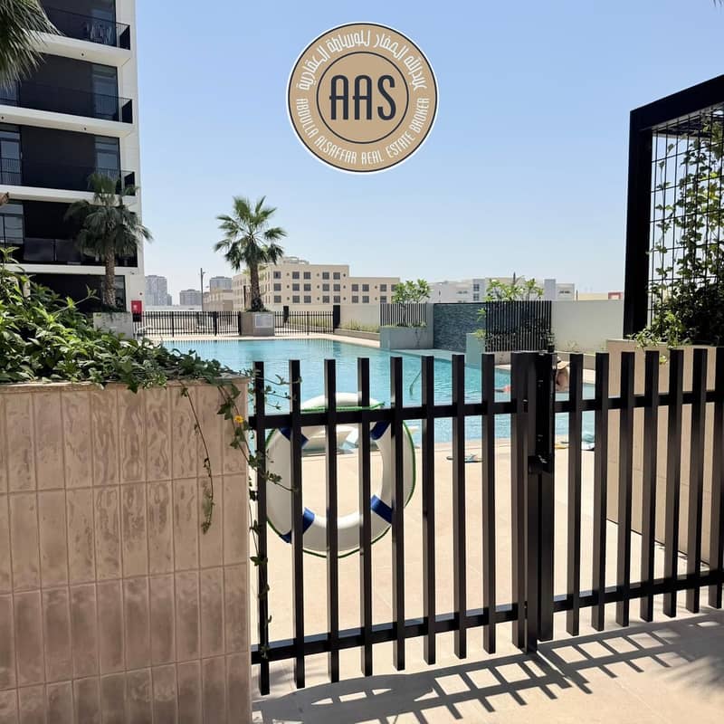 Brand New building !! 1-Bedroom + open view balcony With all amenities gym pool cover car parking . . . - Image 13