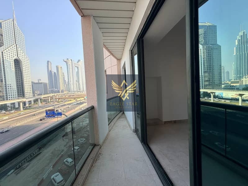 Spacious 2 BHK Available on Main Sheikh Zayed Road near Metro